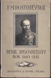 Dostojevskij, Fjodor Michailovič